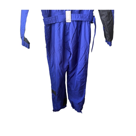 VTG OSSI Skiwear 90s Y2K One Piece Ski Suit Size L Colorblock Retro Insulated - Picture 10 of 12